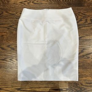 Alfani White Midi Pencil skirt